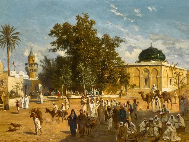 1848-Ludwig Hans Fischer - Dar el Ber, Tunisi